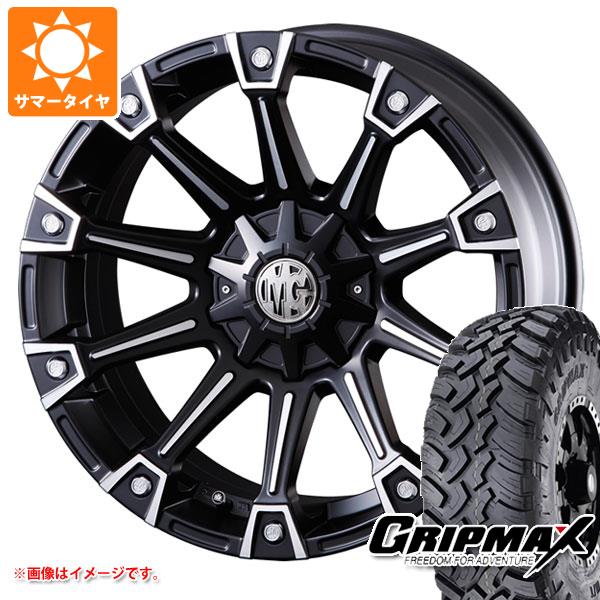 【タイヤ交換対象】CX-5 KE/KF系用 サマータイヤ グリップマックス マッドレイジ M/T LT235/70R16 106Q ホワイトレター クリムソン MG モンスター 7.0-16 タイヤホイール4本セット