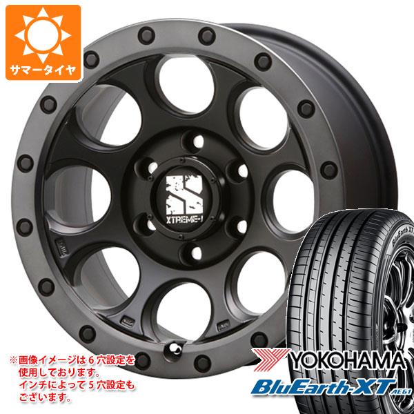 【タイヤ交換対象】RAV4 50系用 サマータイヤ ヨコハマ ブルーアースXT AE61 235/60R18 103W MLJ エクストリームJ XJ03 8.0-18 タイヤホイール4本セット