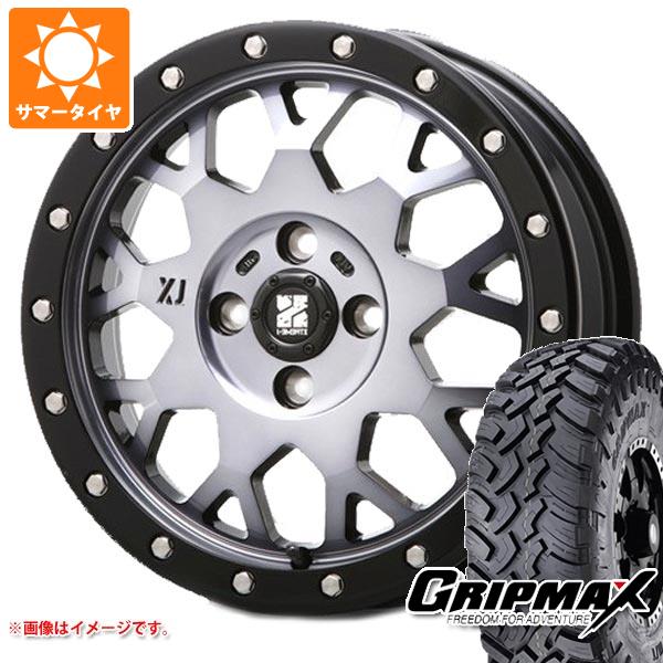 【タイヤ交換対象】サマータイヤ 195R14 106/104Q グリップマックス マッドレイジ M/T ホワイトレター MLJ エクストリームJ XJ04 4.5-14 タイヤホイール4本セット