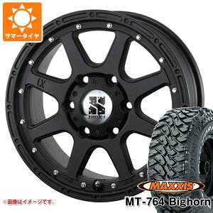 【タイヤ交換対象】サマータイヤ 265/70R17 118/115Q 8PR マキシス MT-764 ビッグホーン ホワイトレター MLJ エクストリームJ 7.5-17 タイヤホイール4本セット