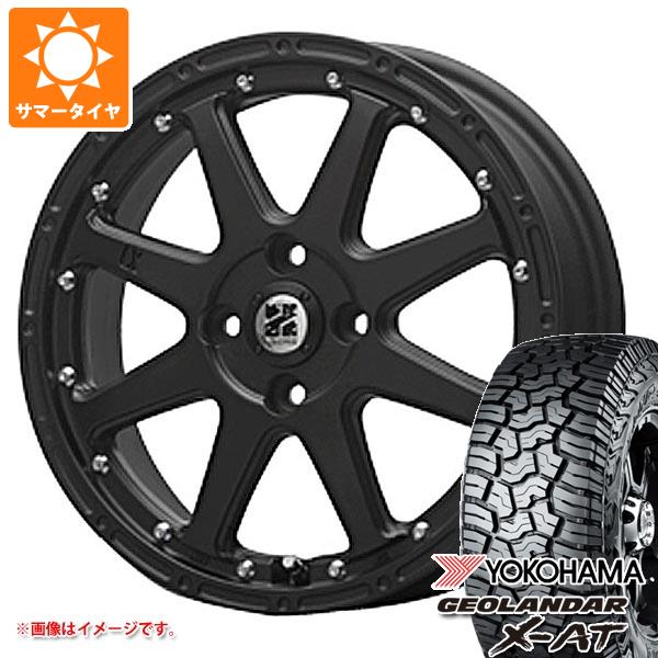 【タイヤ交換対象】キャリイ DA16T用 サマータイヤ ヨコハマ ジオランダー X-AT G016 LT165/65R14 81/78Q ブラックレター G016A MLJ エクストリームJ 4.5-14 タイヤホイール4本セット