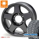 【タイヤ交換対象】サマータイヤ 235/85R16 120/116P トーヨー オープンカントリー M/T ブラックレター ブラッドレー V 6.5-16 タイヤホイール4本セット