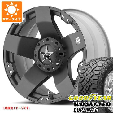 ランドクルーザー プラド 150系専用 サマータイヤ グッドイヤー ラングラー デュラトラック 265/65R17 112S KMC XD775 ロックスター 8.0-17 タイヤホイール4本セット