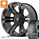 【タイヤ交換対象】ハイラックス 120系用 サマータイヤ ヨコハマ ジオランダー X-AT G016 265/65R18 114T ブラックレター KMC XD778 モンスター 9.0-18 タイヤホイール4本セット