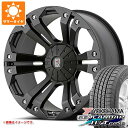 【タイヤ交換対象】サマータイヤ 265/60R18 110H ヨコハマ ジオランダー H/T G056 ブラックレター KMC XD778 モンスター 9.0-18 タイヤホイール4本セット