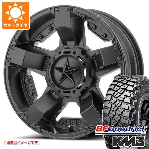 【タイヤ交換対象】サマータイヤ 285/55R20 122/119Q BFグッドリッチ マッドテレーンT/A KM3 KMC XD811 ロックスター2 8.5-20 タイヤホイール4本セット