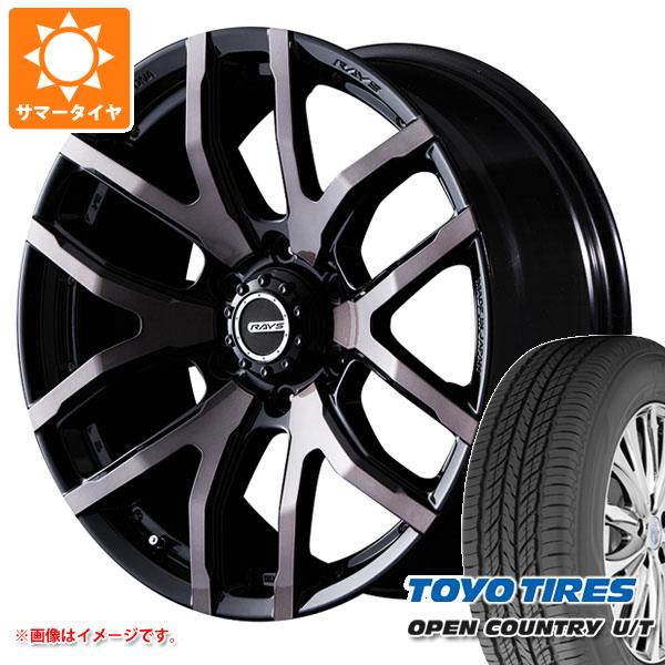 【タイヤ交換対象】ハイラックスサーフ215系用 サマータイヤ トーヨー オープンカントリー U/T 265/65R17 112H レイズ デイトナ FDX F6 8.0-17 タイヤホイール4本セット