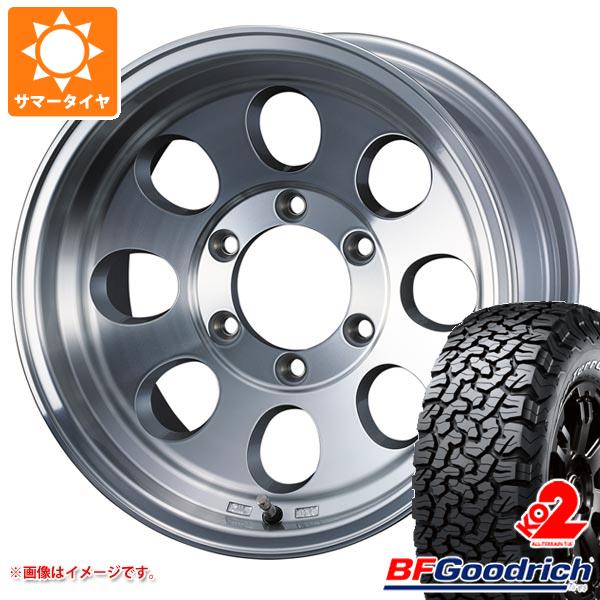 【タイヤ交換対象】ランドクルーザー70 GRJ76K用 サマータイヤ BFグッドリッチ オールテレーンT/A KO2 LT285/75R16 116/113R ホワイトレター ジムライン タイプ2 8.0-16 タイヤホイール4本セット