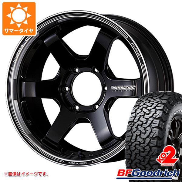 【タイヤ交換対象】ハイラックス 120系用 サマータイヤ BFグッドリッチ オールテレーンT/A KO2 LT265/60R18 119/116S ブラックレター レイズ ボルクレーシング TE37SB ツアラー 8.5-18 タイヤホイール4本セット