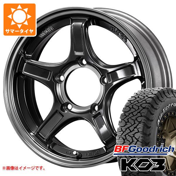 【タイヤ交換対象】5本セット ジムニー用 サマータイヤ BFグッドリッチ オールテレーンT/A KO3 LT175/80R16 92S ホワイトレター SSR ディバイド X03J 5.5-16 タイヤホイール5本セット