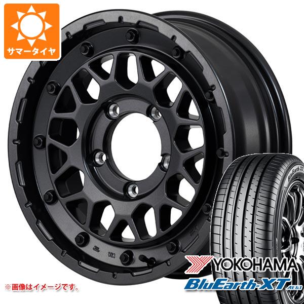 【タイヤ交換対象】5本セット ジムニーシエラ JB74W用 サマータイヤ ヨコハマ ブルーアースXT AE61 215/70R16 100H ナイトロパワー M29 スティンガー 6.0-16 タイヤホイール5本セット