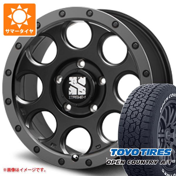 【タイヤ交換対象】ランドクルーザー200用 サマータイヤ トーヨー オープンカントリー A/T3 285/60R18 120H XL ホワイトレター MLJ エクストリームJ XJ03 8.0-18 タイヤホイール4本セット