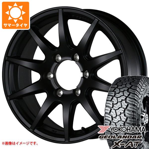 【タイヤ交換対象】サマータイヤ 265/60R18 119/116Q ヨコハマ ジオランダー X-AT G016 ブラックレター ドゥオール フェニーチェ クロス XC10 8.0-18 タイヤホイール4本セット