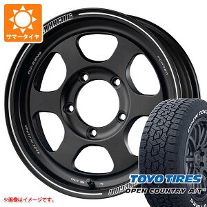 【タイヤ交換対象】ジムニーシエラ JB74W用 2024年製 サマータイヤ トーヨー オープンカントリー A/T3 215/70R16 100T ホワイトレター レイズ ボルクレーシング TE37XT FOR J 6.0-16 タイヤホイール4本セット