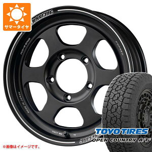 【タイヤ交換対象】ジムニーシエラ JB74W用 サマータイヤ トーヨー オープンカントリー A/T3 215/70R16 100T レイズ ボルクレーシング TE37XT FOR J 6.0-16 タイヤホイール4本セット