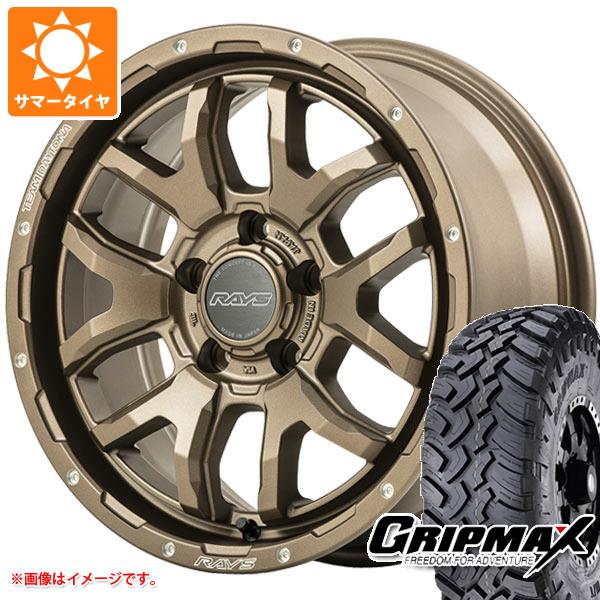 【タイヤ交換対象】アウトランダー GF/GG系用 サマータイヤ グリップマックス マッドレイジ M/T LT235/70R16 106Q ホワイトレター レイズ デイトナ F6 ブースト 7.0-16 タイヤホイール4本セット