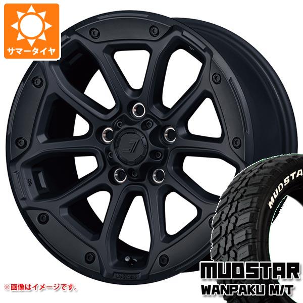 【タイヤ交換対象】RAV4 50系用 サマータイヤ マッドスター ワンパク M/T 235/70R16 106S ホワイトレター ジェップセン MJCR 216 7.5-16 タイヤホイール4本セット