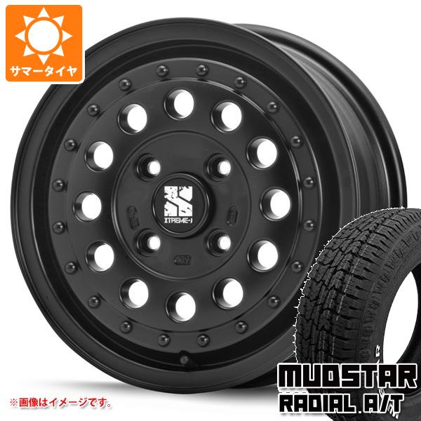 【タイヤ交換対象】ハスラー用 サマータイヤ マッドスター ラジアル A/T 165/65R14 79S ホワイトレター MLJ エクストリームJ ラギッド 5.0-14 タイヤホイール4本セット