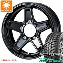【タイヤ交換対象】5本セット ジムニー用 サマータイヤ ブリヂストン デューラー M/T674 185/85R16 105/103L LT ブラックレター キーラー タクティクス 5.5-16 タイヤホイール5本セット