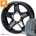 【タイヤ交換対象】ジムニー JB64W用 サマータイヤ トーヨー オープンカントリー M/T LT225/75R16 103/100Q ホワイトレター キーラー タクティクス 5.5-16 タイヤホイール4本セット