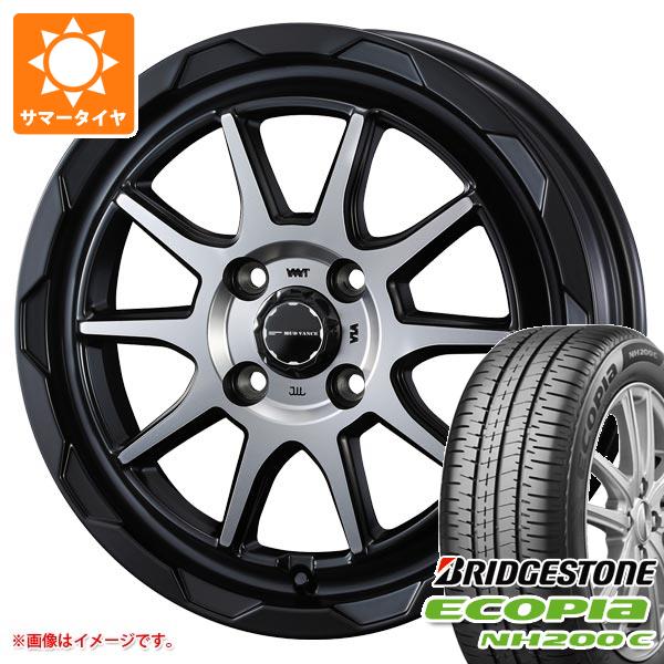 【タイヤ交換対象】サマータイヤ 165/60R15 77H ブリヂストン エコピア NH200C マッドヴァンス06 4.5-15 タイヤホイール4本セット(2)