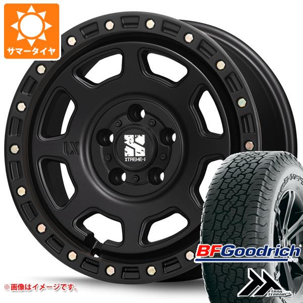 【タイヤ交換対象】エクリプスクロス GK系用 サマータイヤ BFグッドリッチ トレールテレーンT/A 225/65R17 102T アウトラインホワイトレター MLJ エクストリームJ XJ07 8.0-17 タイヤホイール4本セット