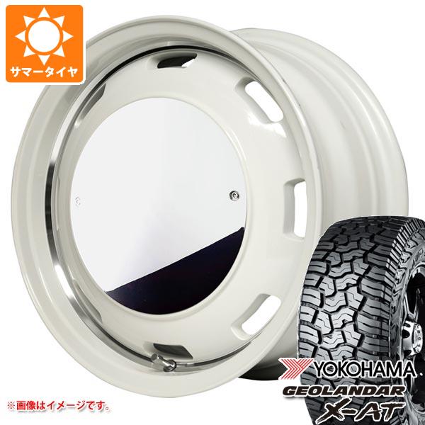 【タイヤ交換対象】キャリイ DA16T用 サマータイヤ ヨコハマ ジオランダー X-AT G016 LT165/65R14 81/78Q ブラックレター G016A ガルシア シスコムーン 4.5-14 タイヤホイール4本セット