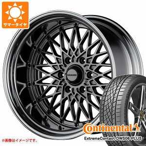 【タイヤ交換対象】ハイエース 200系用 サマータイヤ コンチネンタル エクストリームコンタクト DWS06 プラス 225/45ZR19 92W ファブレス ヴァローネ RM-6 8.0-19 タイヤホイール4本セット
