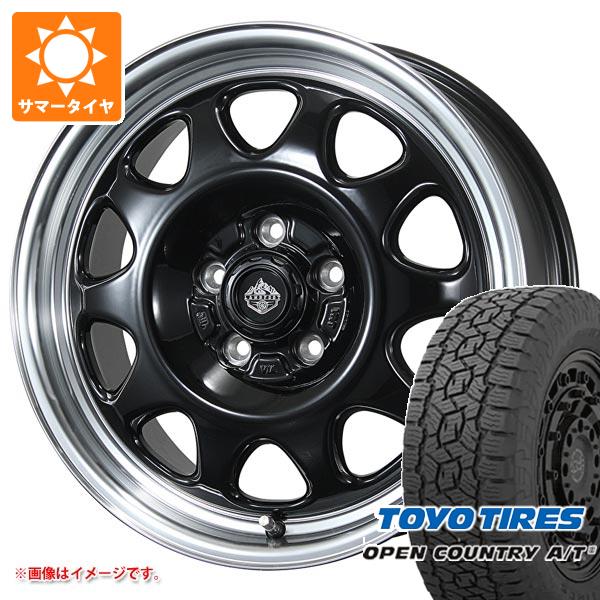 【タイヤ交換対象】エクリプスクロス GK系用 2025年製 サマータイヤ トーヨー オープンカントリー A/T3 215/70R16 100T ランドフット SWZ 7.0-16 タイヤホイール4本セット