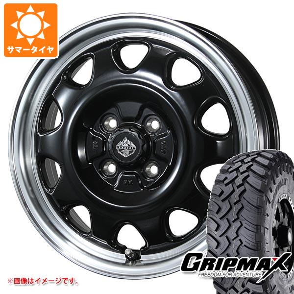 【タイヤ交換対象】NV200バネット M20用 サマータイヤ グリップマックス マッドレイジ M/T 185R14C 102/100Q ホワイトレター ランドフット SWZ 5.0-14 タイヤホイール4本セット