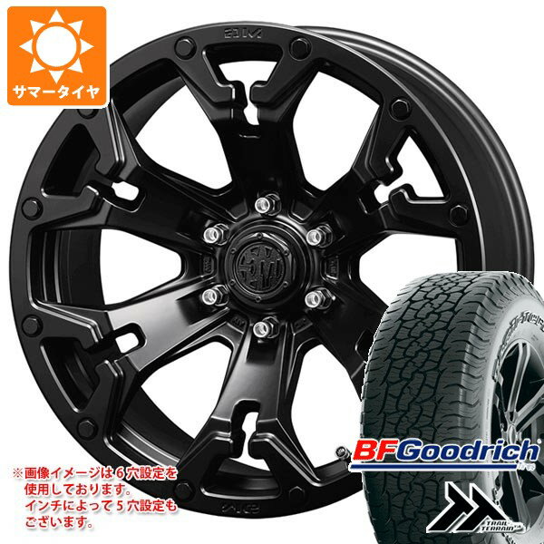【タイヤ交換対象】エクリプスクロス GK系用 サマータイヤ BFグッドリッチ トレールテレーンT/A 235/65R17 108T XL アウトラインホワイトレター クリムソン MG ゴーレム 7.0-17 タイヤホイール4本セット