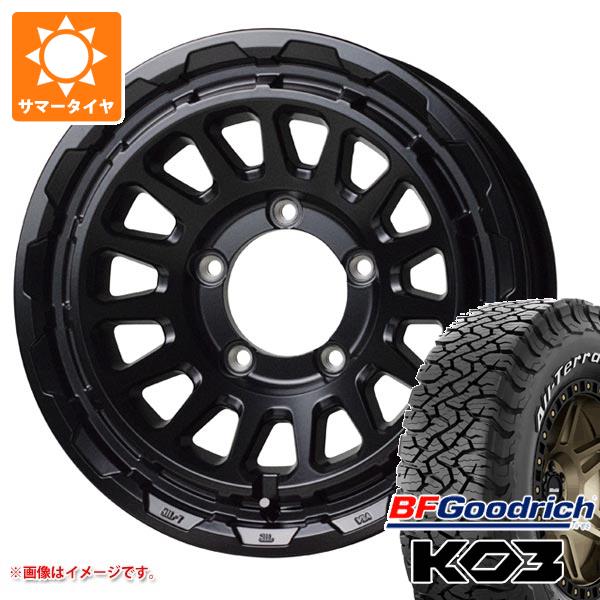 【タイヤ交換対象】5本セット スズキ ジムニーノマド JC74W用 サマータイヤ BFグッドリッチ オールテレーンT/A KO3 LT225/75R16 115/112S ホワイトレター バークレイハードロック リザード 6.0-16 タイヤホイール5本セット