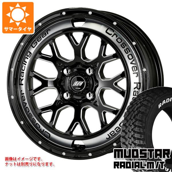 【タイヤ交換対象】エブリイバン DA17V用 サマータイヤ マッドスター ラジアル M/T 165/60R15 77S ホワイトレター ワーク クラッグ CKV 4.5-15 タイヤホイール4本セット