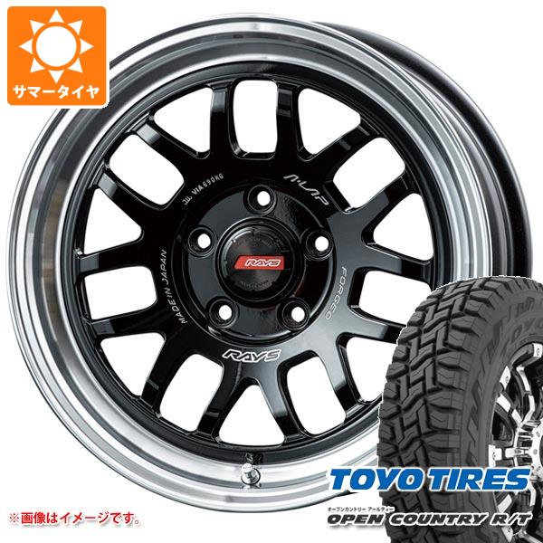 【タイヤ交換対象】エクリプスクロス GK系用 2025年製 サマータイヤ トーヨー オープンカントリー R/T 215/70R16 100Q ブラックレター レイズ エーラップ 07X 7.0-16 タイヤホイール4本セット