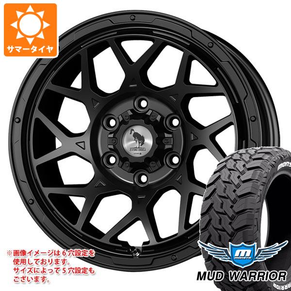 【タイヤ交換対象】エクリプスクロス GK系用 サマータイヤ モンスタ マッドウォーリアー LT215/70R16 107/105Q ホワイトレター スーパースター ロディオドライブ 8M モノ 7.0-16 タイヤホイール4本セット