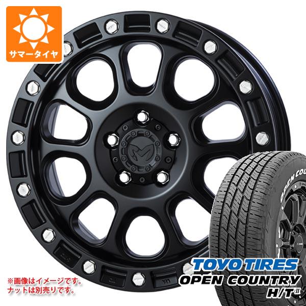 【タイヤ交換対象】ミツビシ エクリプスクロス GK系用 サマータイヤ トーヨー オープンカントリー H/T2 225/65R17 102H ホワイトレター MKW M204 8.0-17 タイヤホイール4本セット