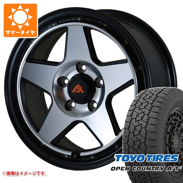 【タイヤ交換対象】CX-5 KE/KF系用 サマータイヤ トーヨー オープンカントリー A/T3 215/70R16 100T ドゥオール フェニーチェ クロス XC5 7.0-16 タイヤホイール4本セット