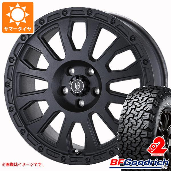 【タイヤ交換対象】ジープ レネゲード BU系用 サマータイヤ BFグッドリッチ オールテレーンT/A KO2 LT215/70R16 100/97R ホワイトレター ラ・ストラーダ アヴェンチュラ タイヤホイール4本セット