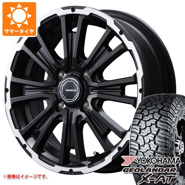 【タイヤ交換対象】キャリイ DA16T用 サマータイヤ ヨコハマ ジオランダー X-AT G016 LT165/65R14 81/78Q ブラックレター G016A SS リボルバーKC 4.5-14 タイヤホイール4本セット