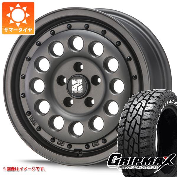 【タイヤ交換対象】デリカD:5用 サマータイヤ グリップマックス マッドレイジ R/T MAX LT215/70R16 100/97R ホワイトレター MLJ エクストリームJ ラギッド 6.5-16 タイヤホイール4本セット