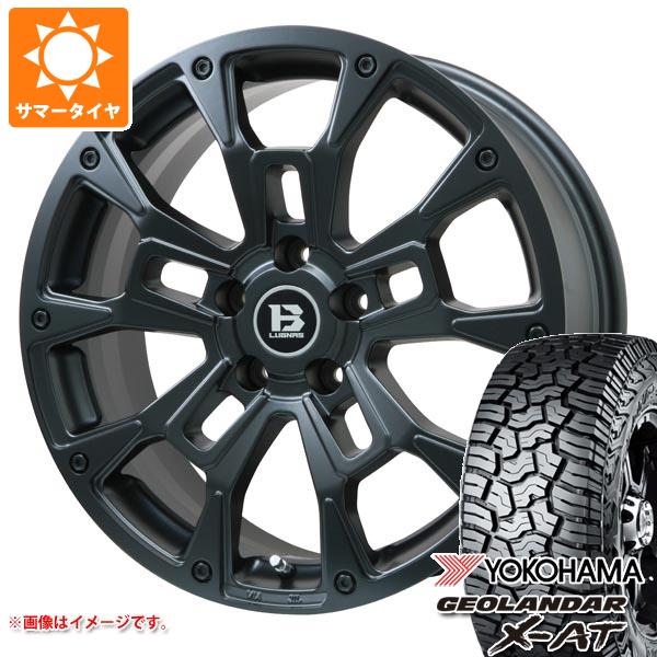 【タイヤ交換対象】RAV4 50系用 サマータイヤ ヨコハマ ジオランダー X-AT G016 LT245/70R16 118/115Q ブラックレター Bラグナス BRD 6.5-16 タイヤホイール4本セット