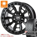 【タイヤ交換対象】ジープ ラングラー JK/JL系用 サマータイヤ ヨコハマ ジオランダー A/T4 G018 LT275/70R17 124/121S アウトラインホワイトレター ホスタイル H130 クランドン タイヤホイール4本セット(2)