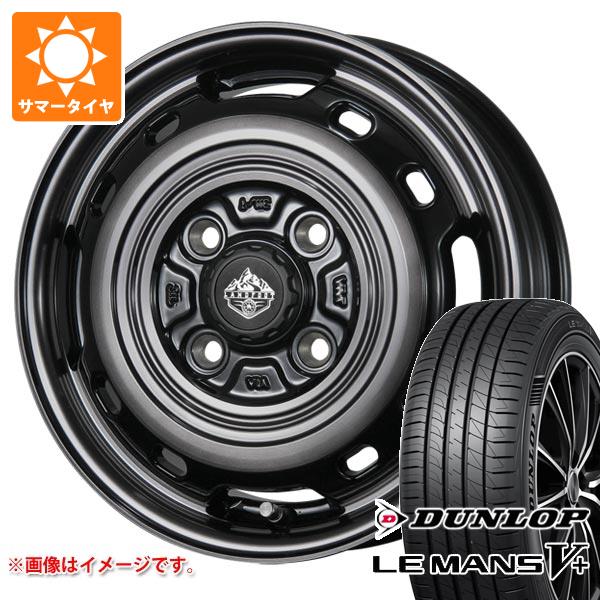 【タイヤ交換対象】キャリイ DA16T用 サマータイヤ ダンロップ ルマン5 LM5+ 165/65R14 79H ランドフット XFG 4.5-14 タイヤホイール4本セット