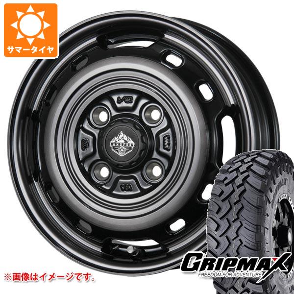 【タイヤ交換対象】NV200バネット M20用 サマータイヤ グリップマックス マッドレイジ M/T 185R14C 102/100Q ホワイトレター ランドフット XFG 5.0-14 タイヤホイール4本セット