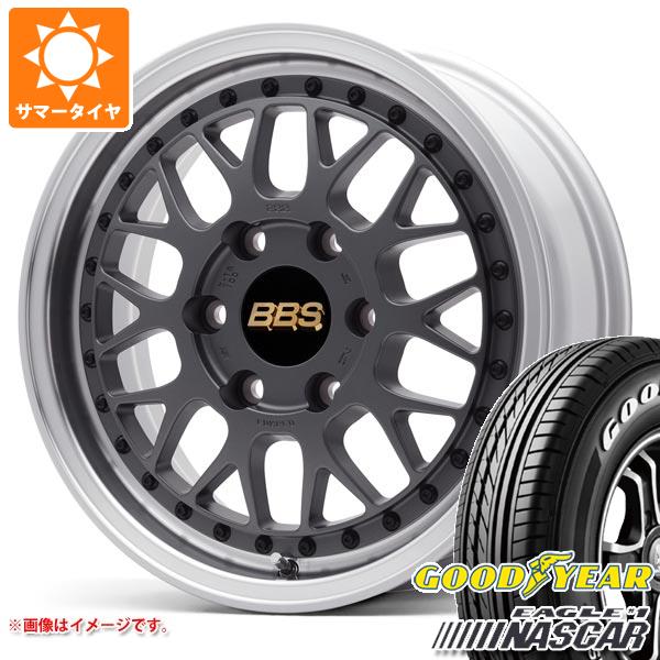 【タイヤ交換対象】ハイエース 200系用 サマータイヤ グッドイヤー イーグル ＃1 ナスカー 215/60R17C 109/107R ホワイトレター BBS RT-X 6.5-17 タイヤホイール4本セット