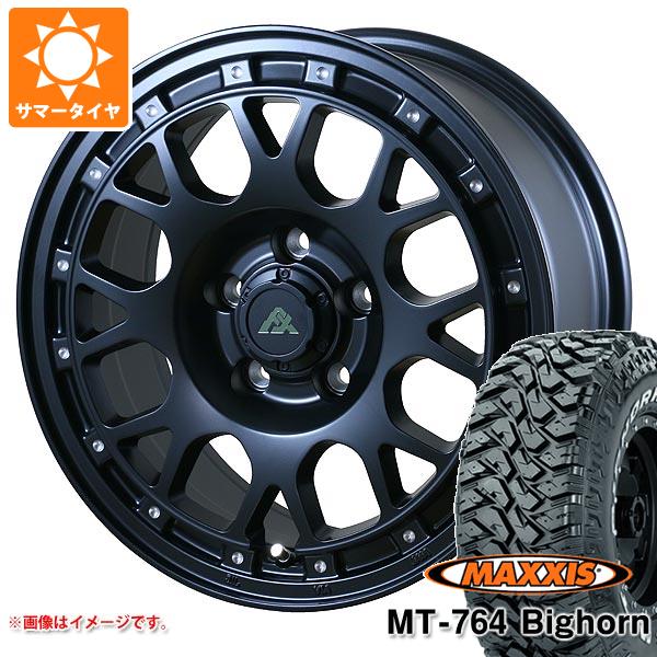 【タイヤ交換対象】サマータイヤ 225/75R16 10PR マキシス MT-764 ビッグホーン アウトラインホワイトレター ドゥオール フェニーチェ クロス XC8 7.0-16 タイヤホイール4本セット