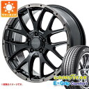 【タイヤ交換対象】サマータイヤ 235/50R18 101W XL グッドイヤー エフィシエントグリップコンフォート レイズ ホムラ 2x7FA ブラッククリアエディション 7.5-18 タイヤホイール4本セット