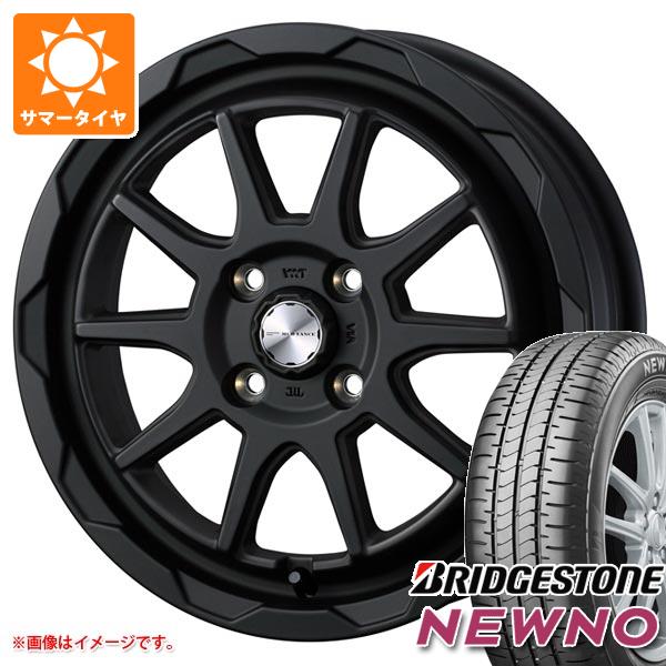 【タイヤ交換対象】エブリイバン DA17V用 サマータイヤ 2024年製 ブリヂストン ニューノ 165/60R14 75H マッドヴァンス06 4.5-14 タイヤホイール4本セット