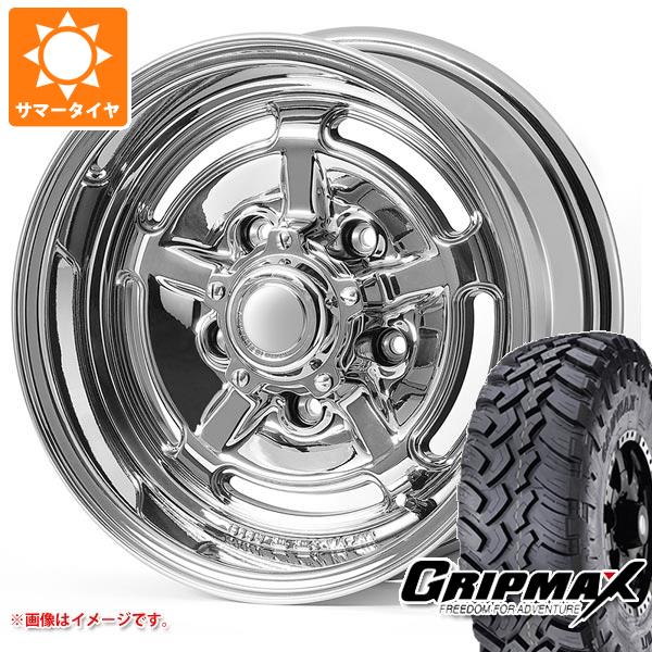 【タイヤ交換対象】ジムニーシエラ JB74W用 サマータイヤ グリップマックス マッドレイジ M/T 195/80R15 96Q ホワイトレター アピオ ワイルドボア HR 6.0-15 タイヤホイール4本セット