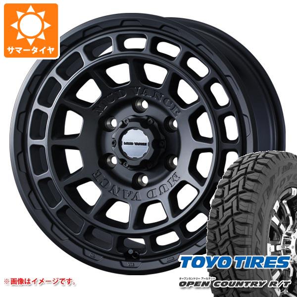 【タイヤ交換対象】ハイラックス 120系用 サマータイヤ トーヨー オープンカントリー R/T 265/65R17 112Q ホワイトレター マッドヴァンスX タイプF 8.0-17 タイヤホイール4本セット